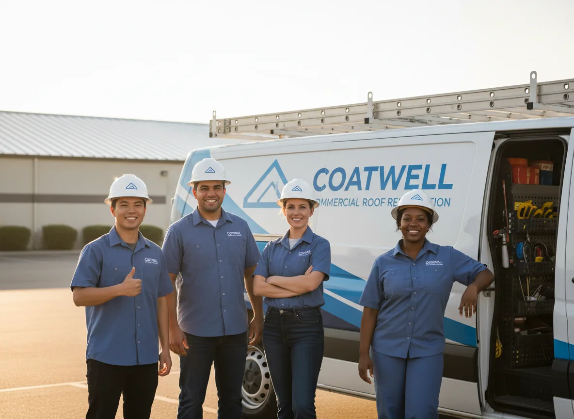 Commercial roof coating company in Reading, MI